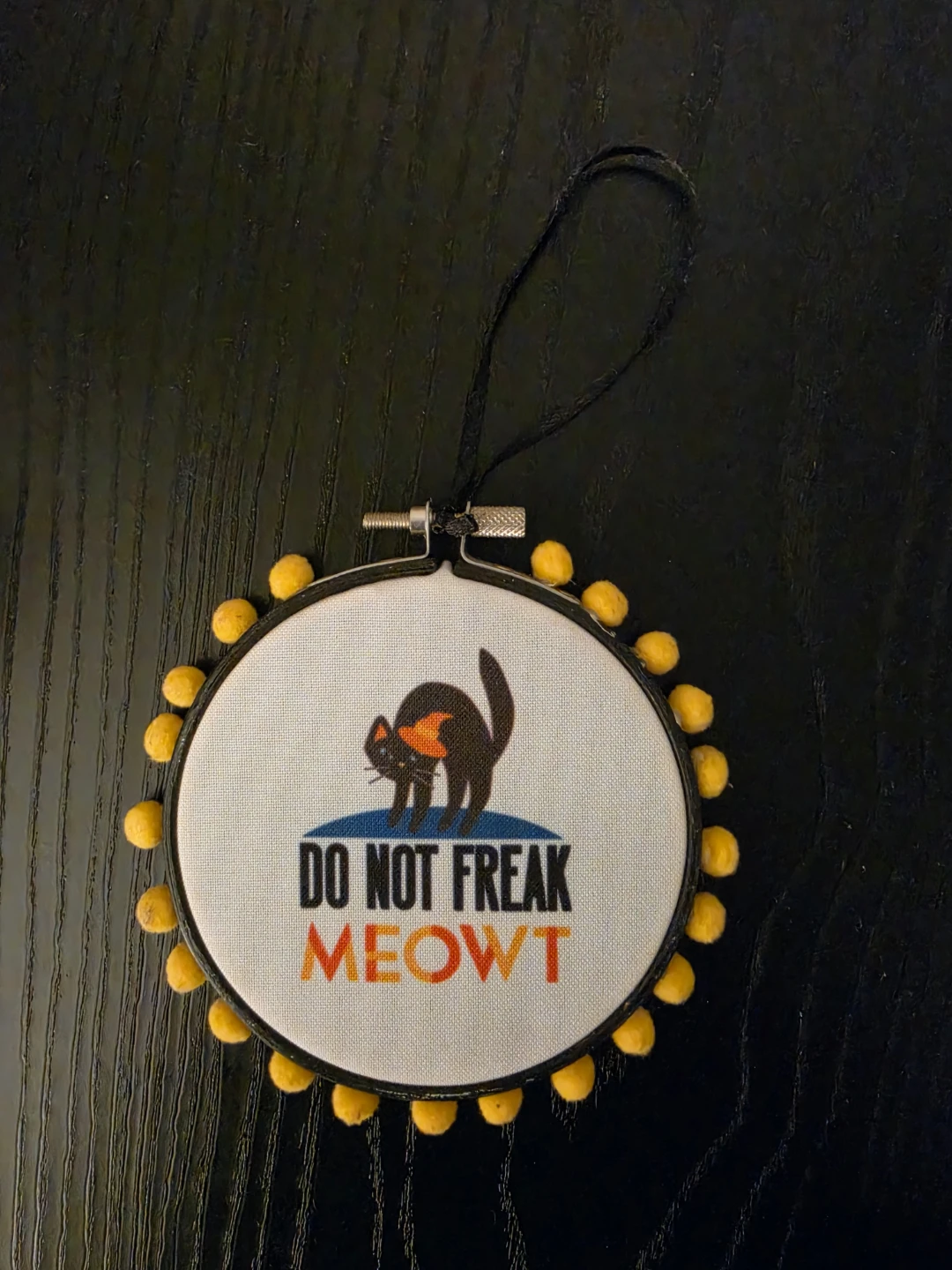 Embroidery Halloween decoration