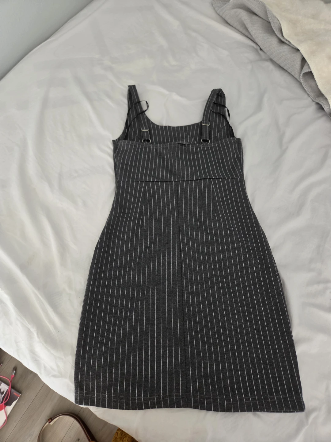 Forever 21 Striped Pinafore Dress - Medium - photo 2