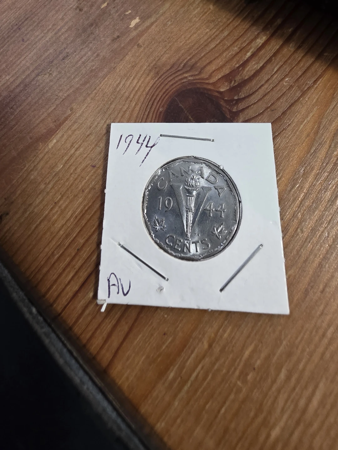 1944 canada nickel NM - photo 3