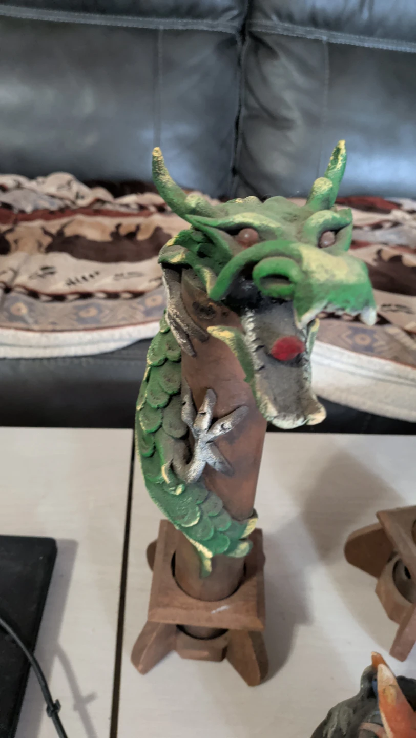 Dragon Figurines (Set of 3) - photo 2