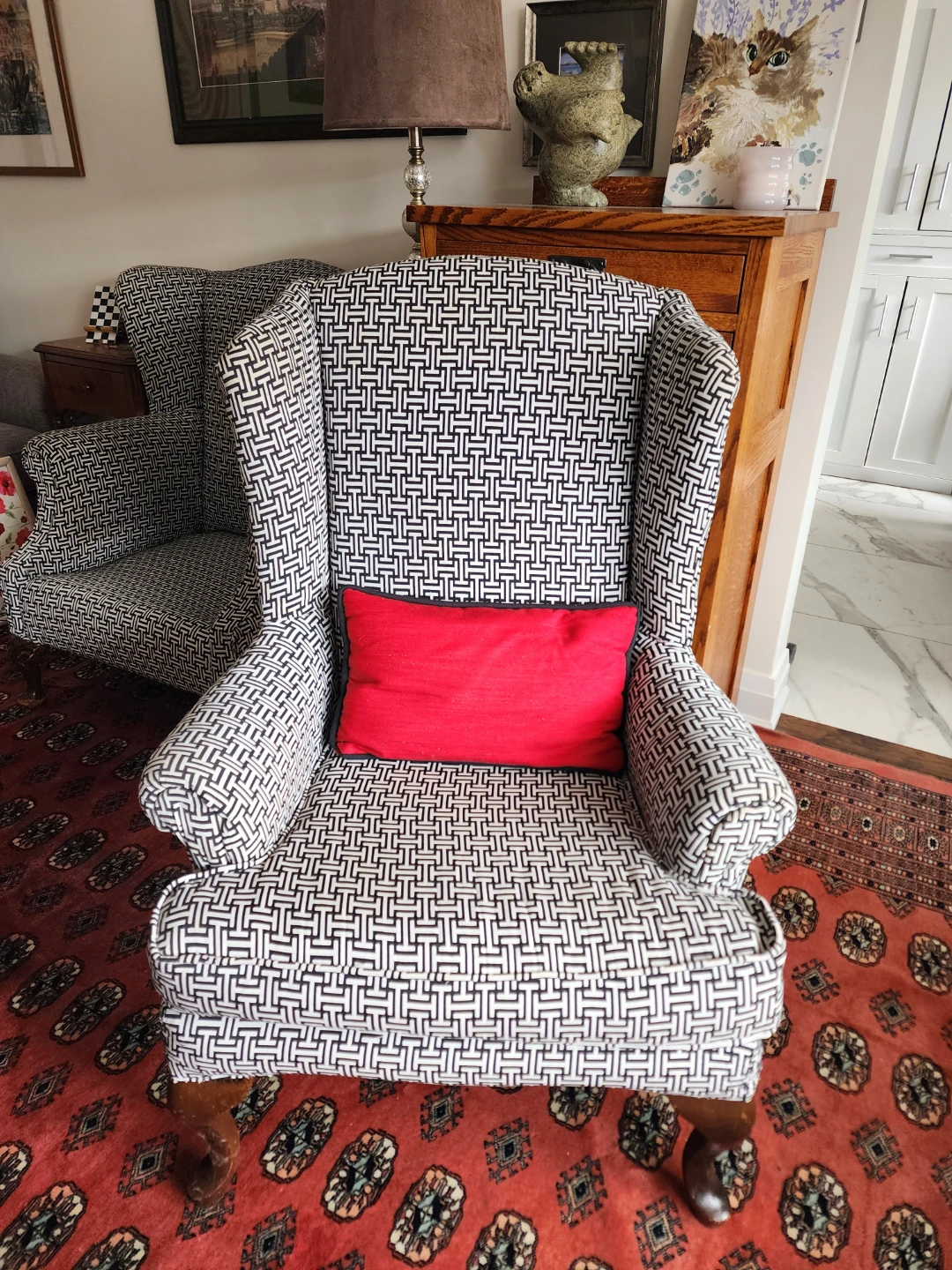 Wingback Armchair