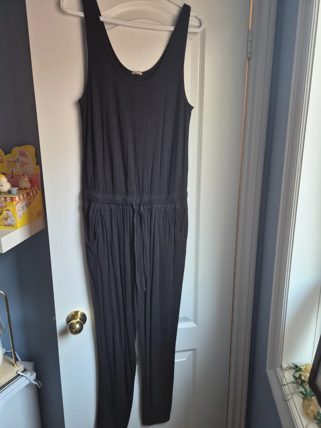 GARAGE Black Sleeveless Jumpsuit