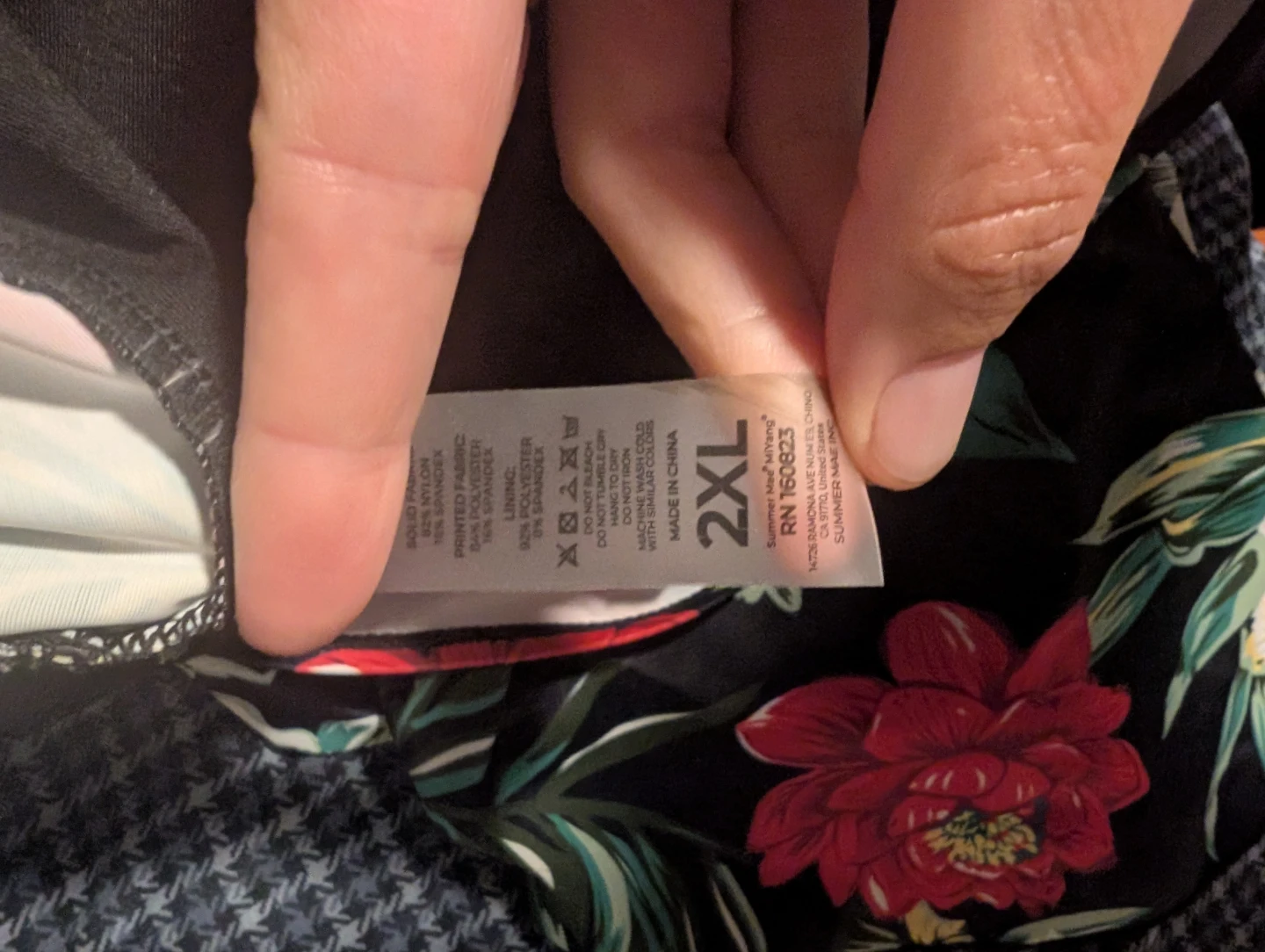 Women's Floral Swimdress Swimsuit - photo 3