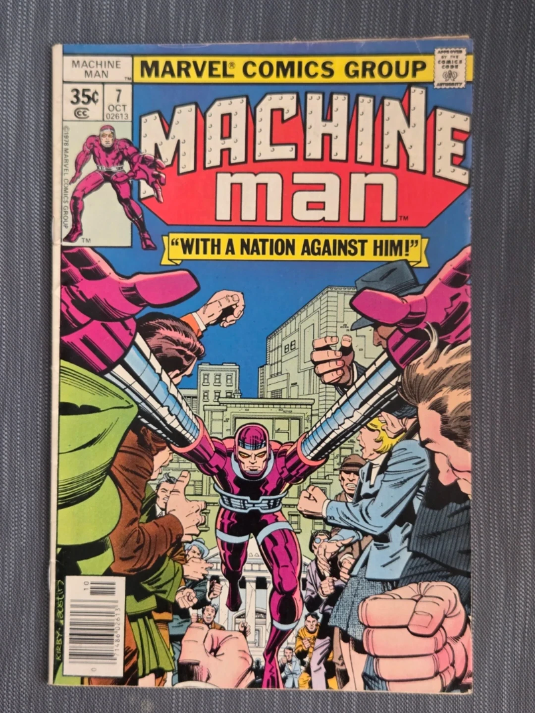 Machine Man #7 Marvel Comic Book