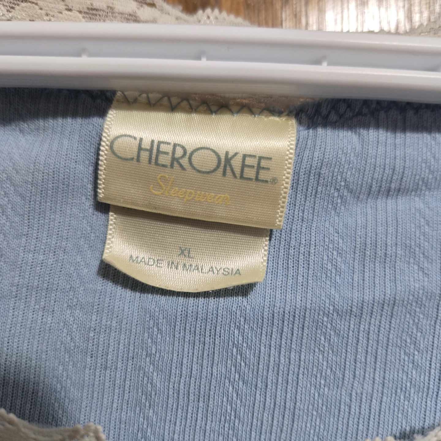 Cherokee Sleepwear Blue Nightgown - XL