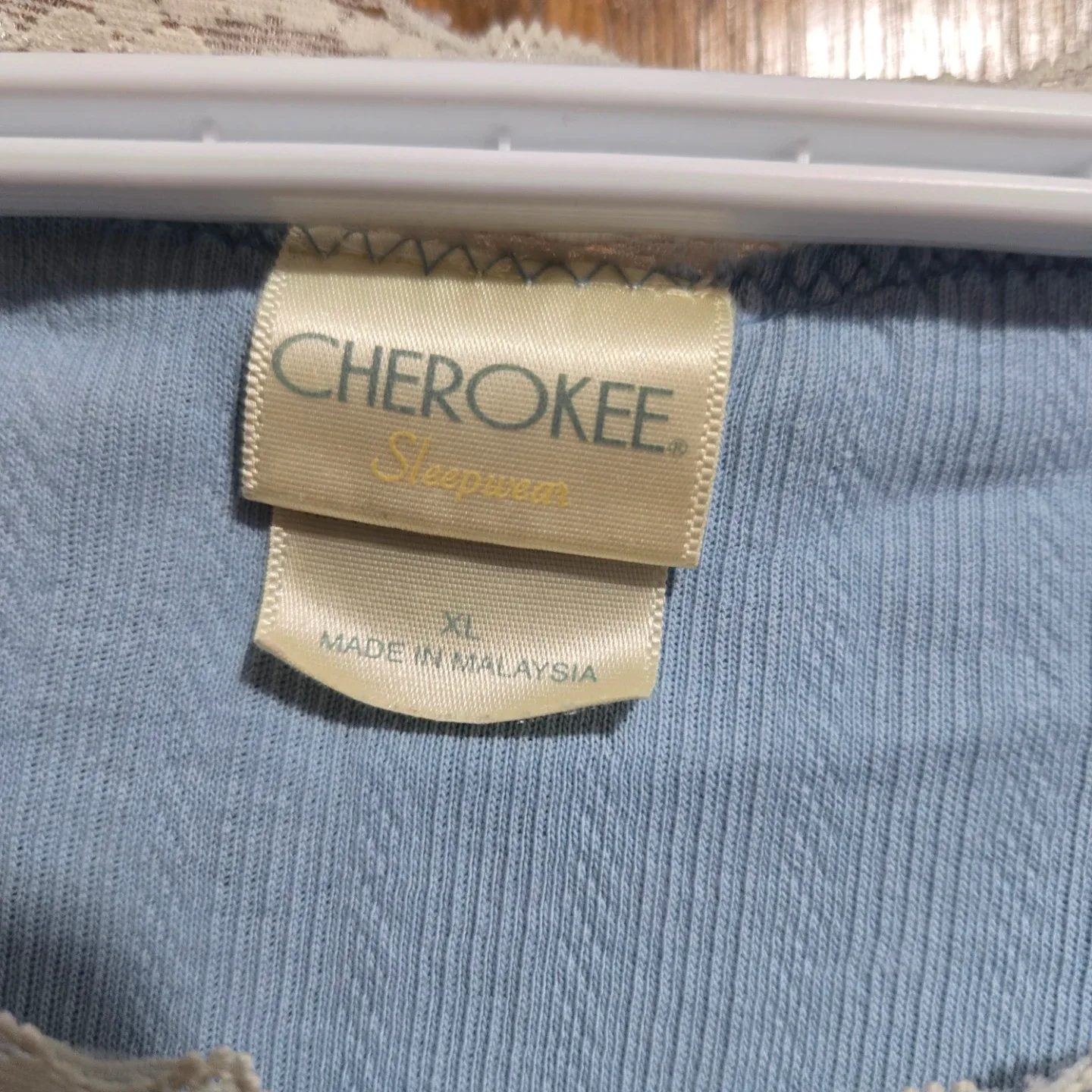 Cherokee Sleepwear Blue Nightgown - XL