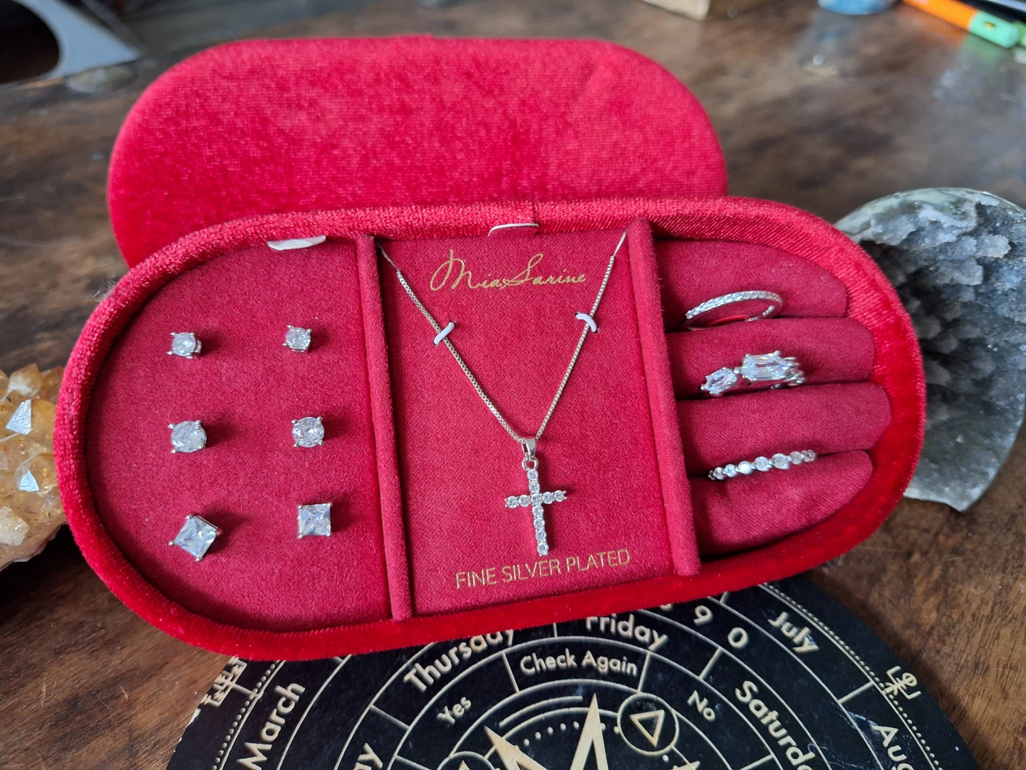 Fine Silver Plated Jewellery Set