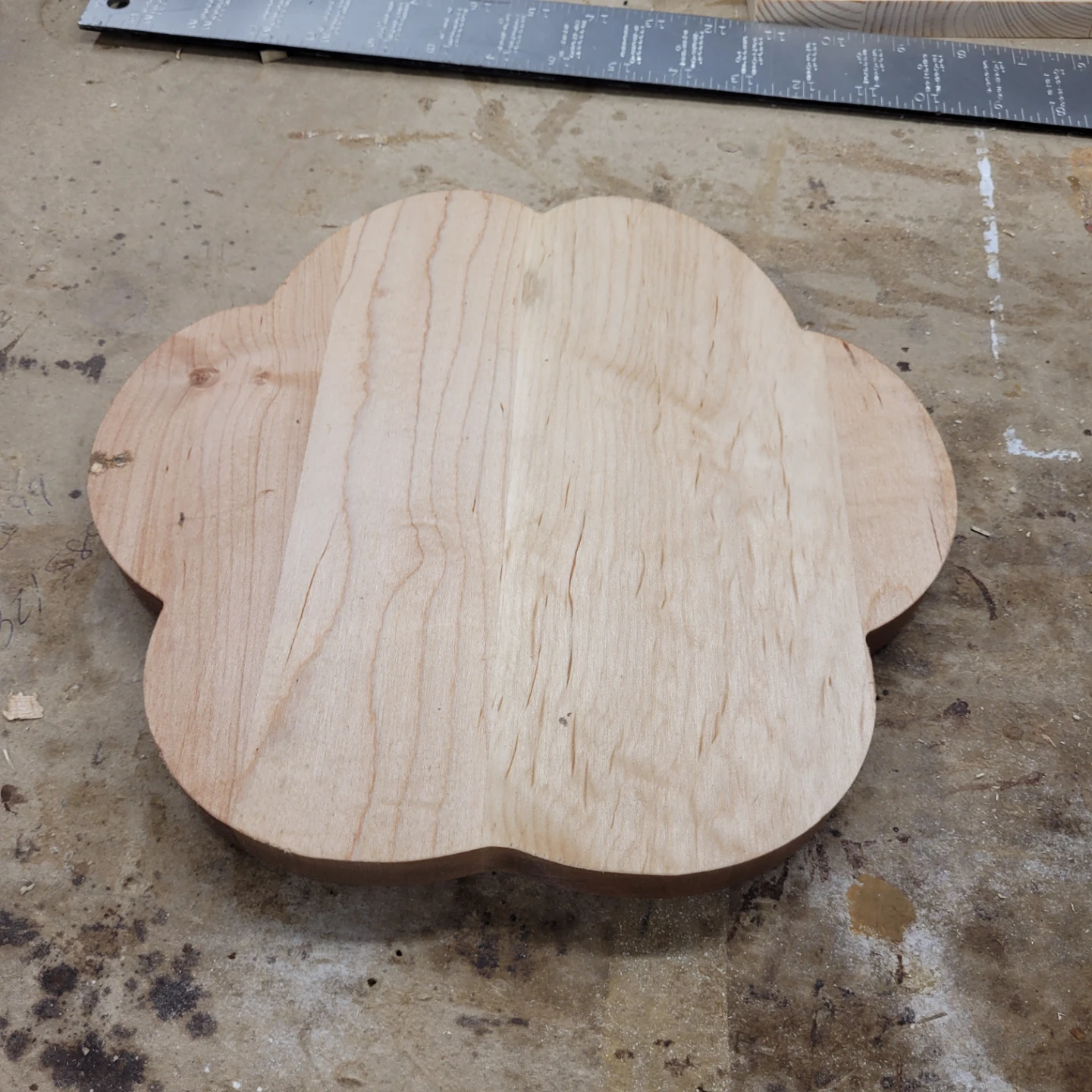 Custom Wooden Paw Print Tray - photo 3