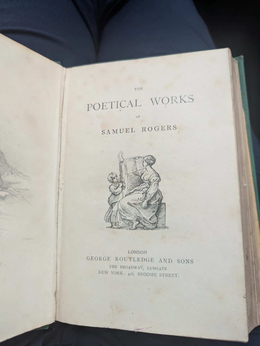 The Poetical Works of Samuel Rogers Illustrated Book - photo 2