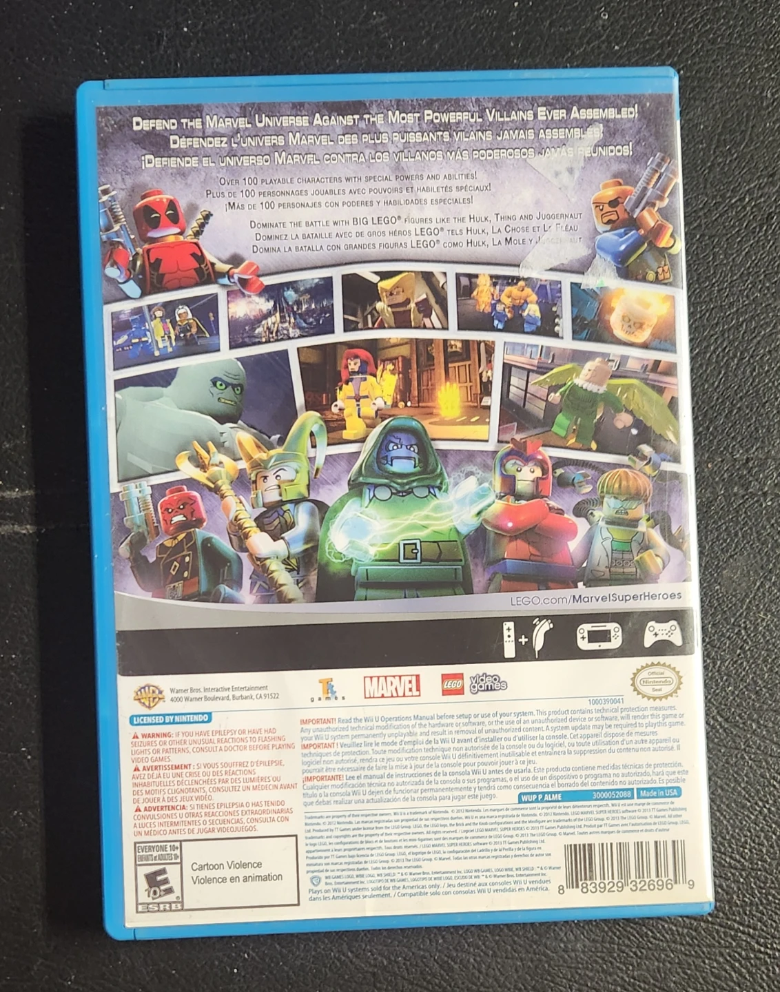 LEGO Marvel Super Heroes - Nintendo Wii U ⚽️ - photo 3