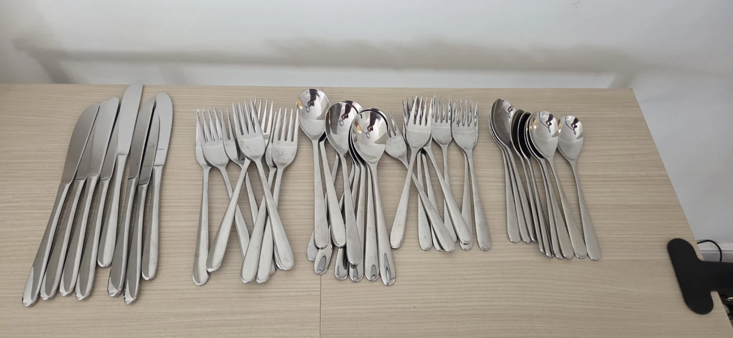 Splendid 18/8 Stainless Steel Cutlery Set 9 person - photo 3