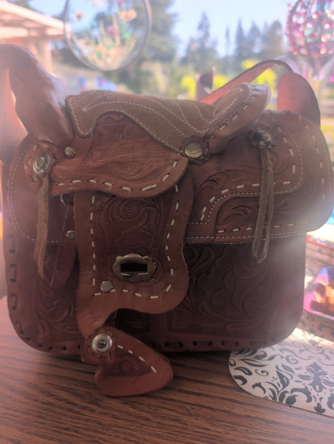Western Saddle Purse