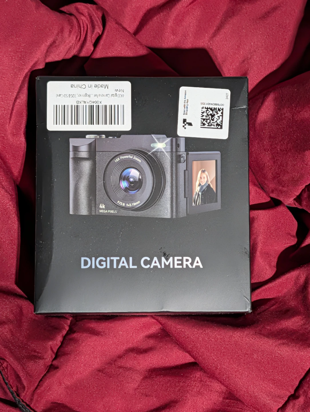 Digital Camera DC03 with 16X Zoom and 50MP