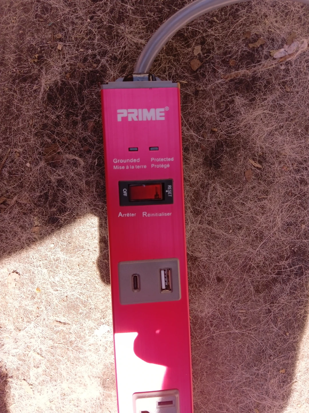 Prime Power Bar with USB-C and USB-A Ports