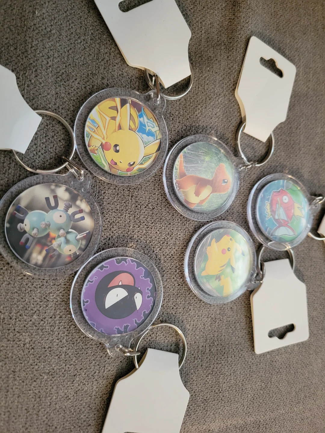 Assorted Acrylic Keychains - Various Designs - photo 3