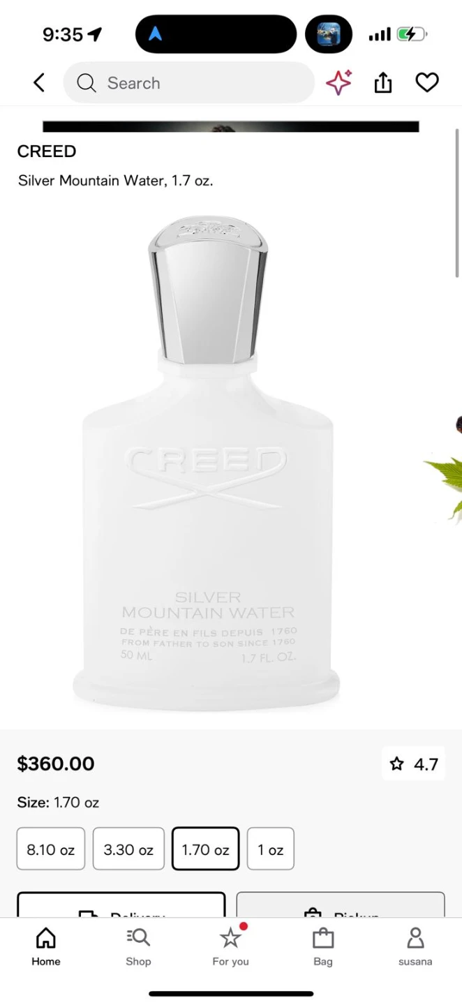 CREED Silver Mountain Water Eau de Parfum - photo 4