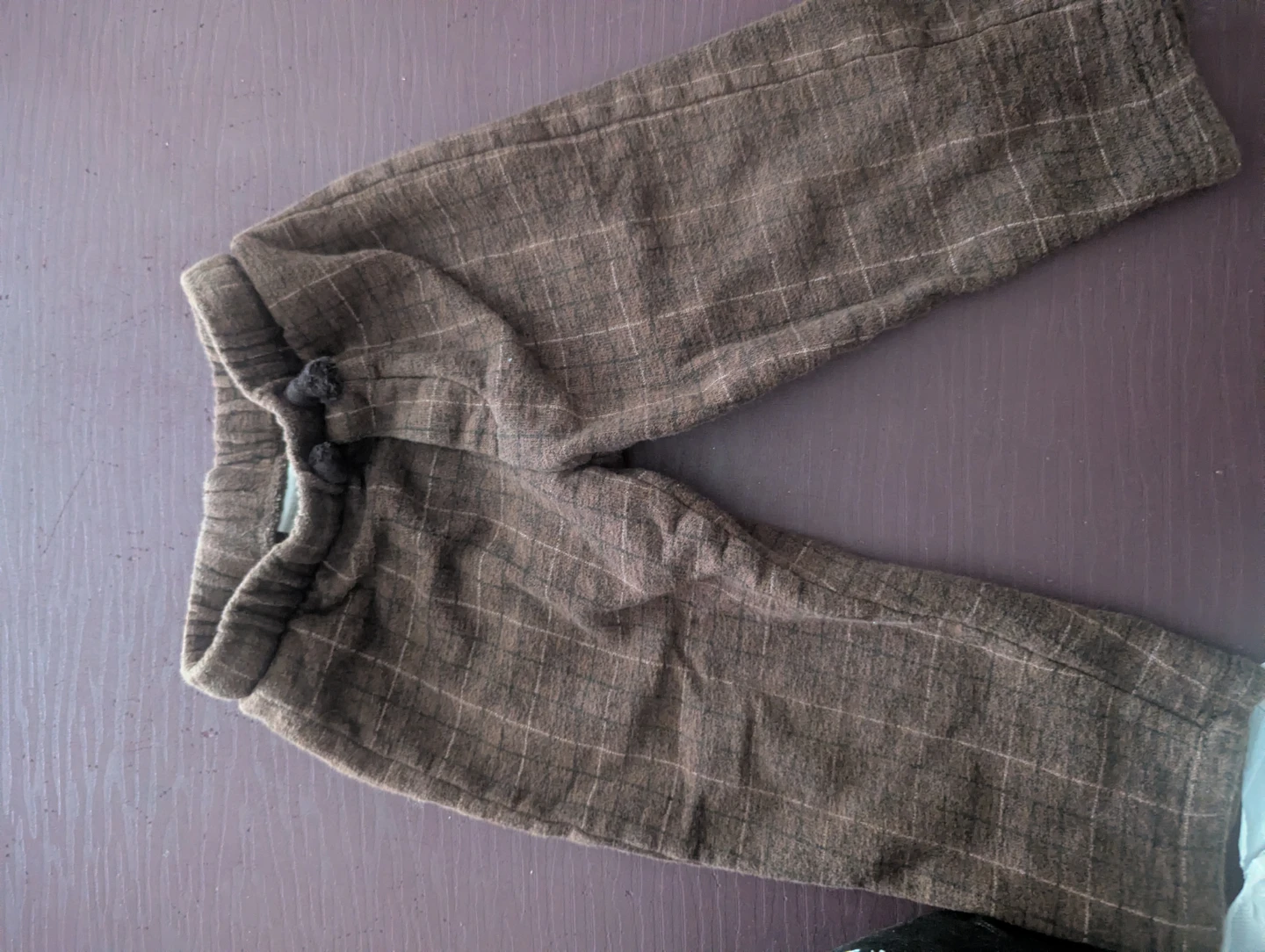 Sloombs 100% Wool Striped Pants - photo 2