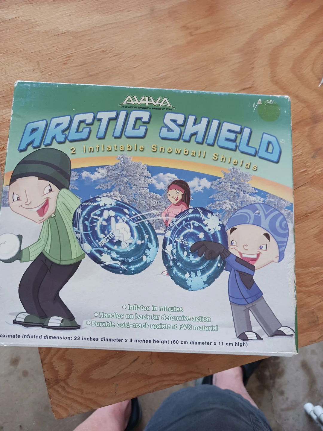 Aviva Arctic Shield 2 Inflatable Snowball Shields