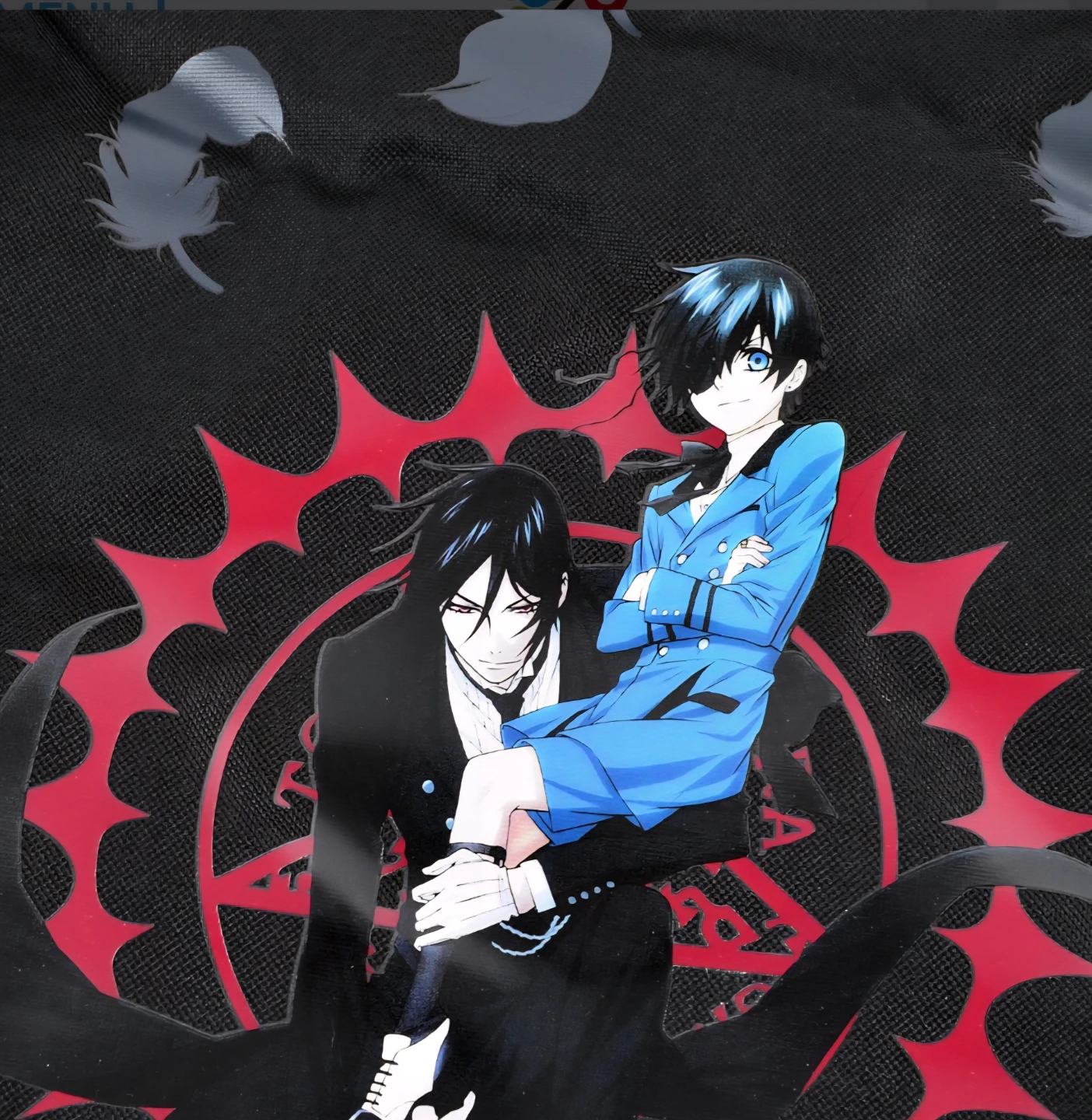 BLACK BUTLER (Kuroshitsuji) anime messenger bag