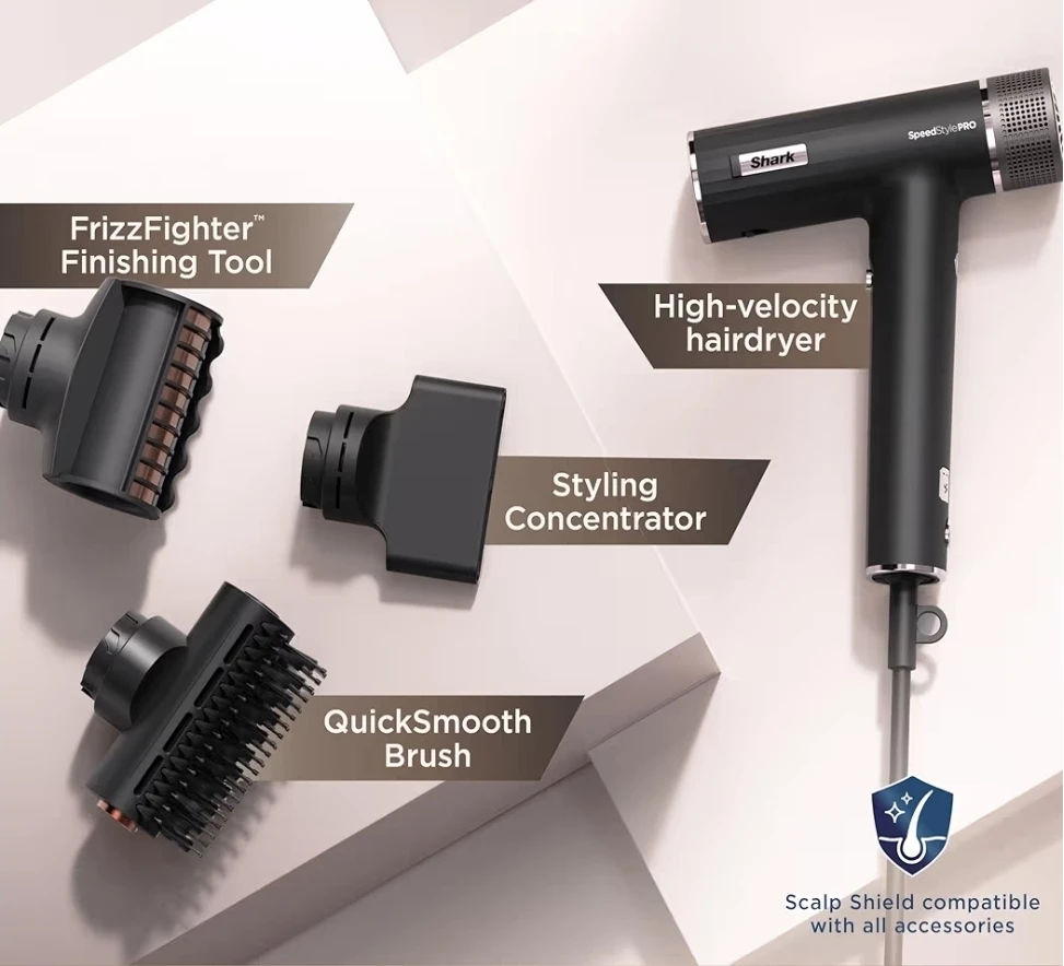 Shark SpeedStyle Pro IQ Speed Styling & Drying Suite - photo 2