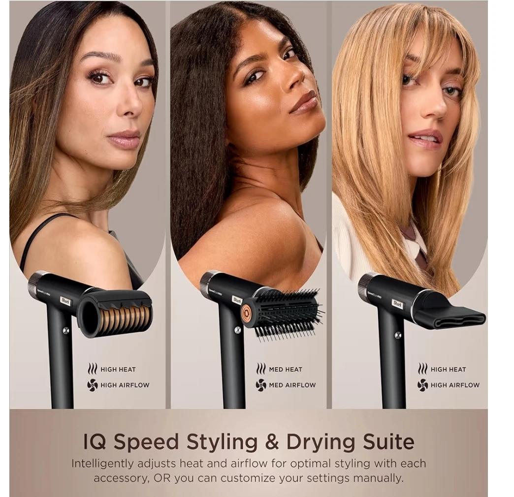 Shark SpeedStyle Pro IQ Speed Styling & Drying Suite - photo 3