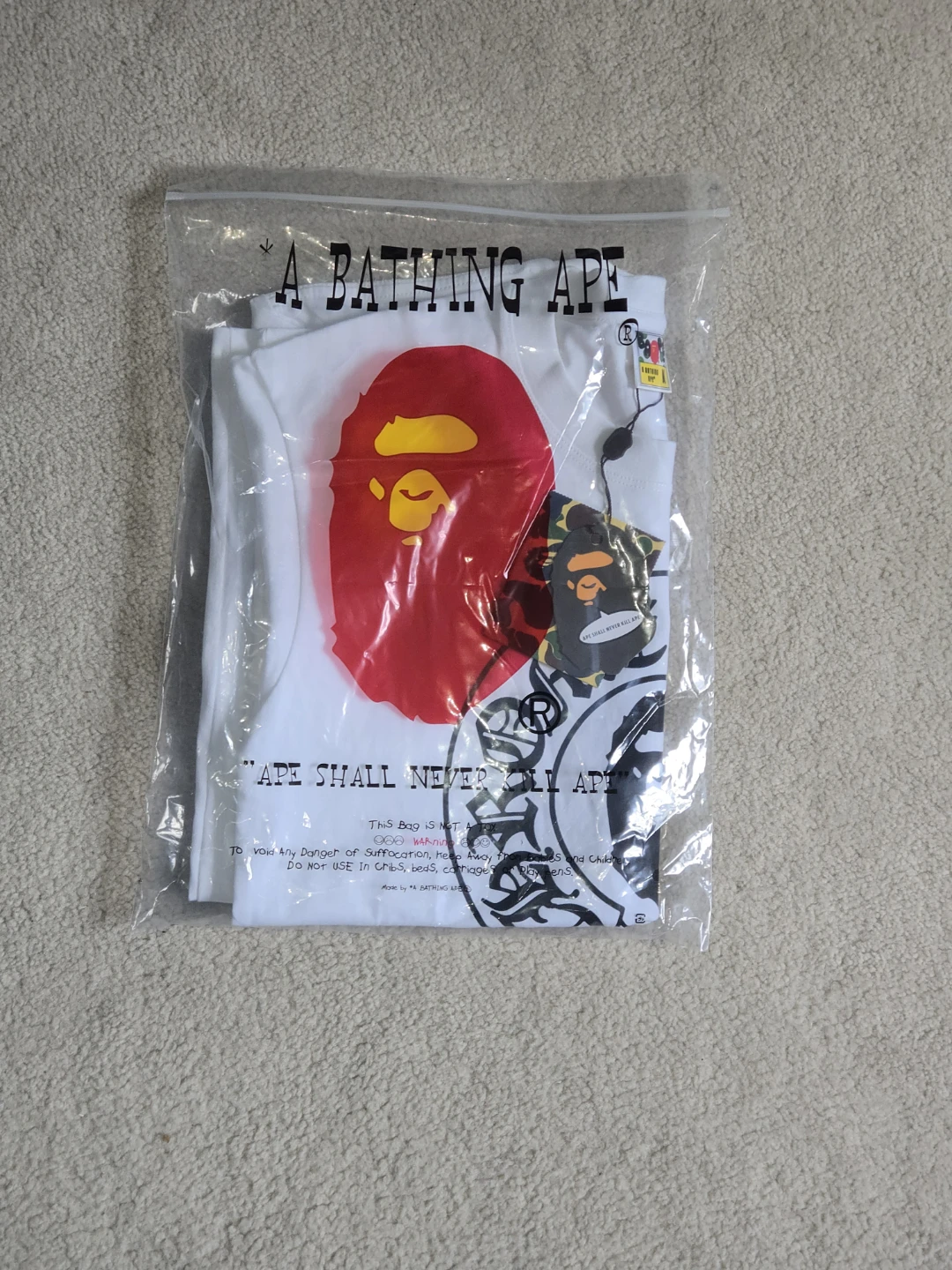 A Bathing Ape x Chrome Hearts Baby Milo T-Shirt - photo 4