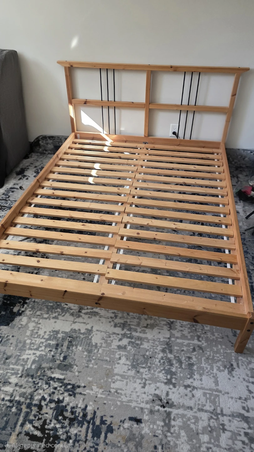 IKEA Queen Sultan Lade Bed Frame