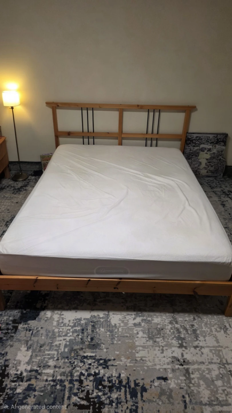 IKEA Queen Sultan Lade Bed Frame - photo 2