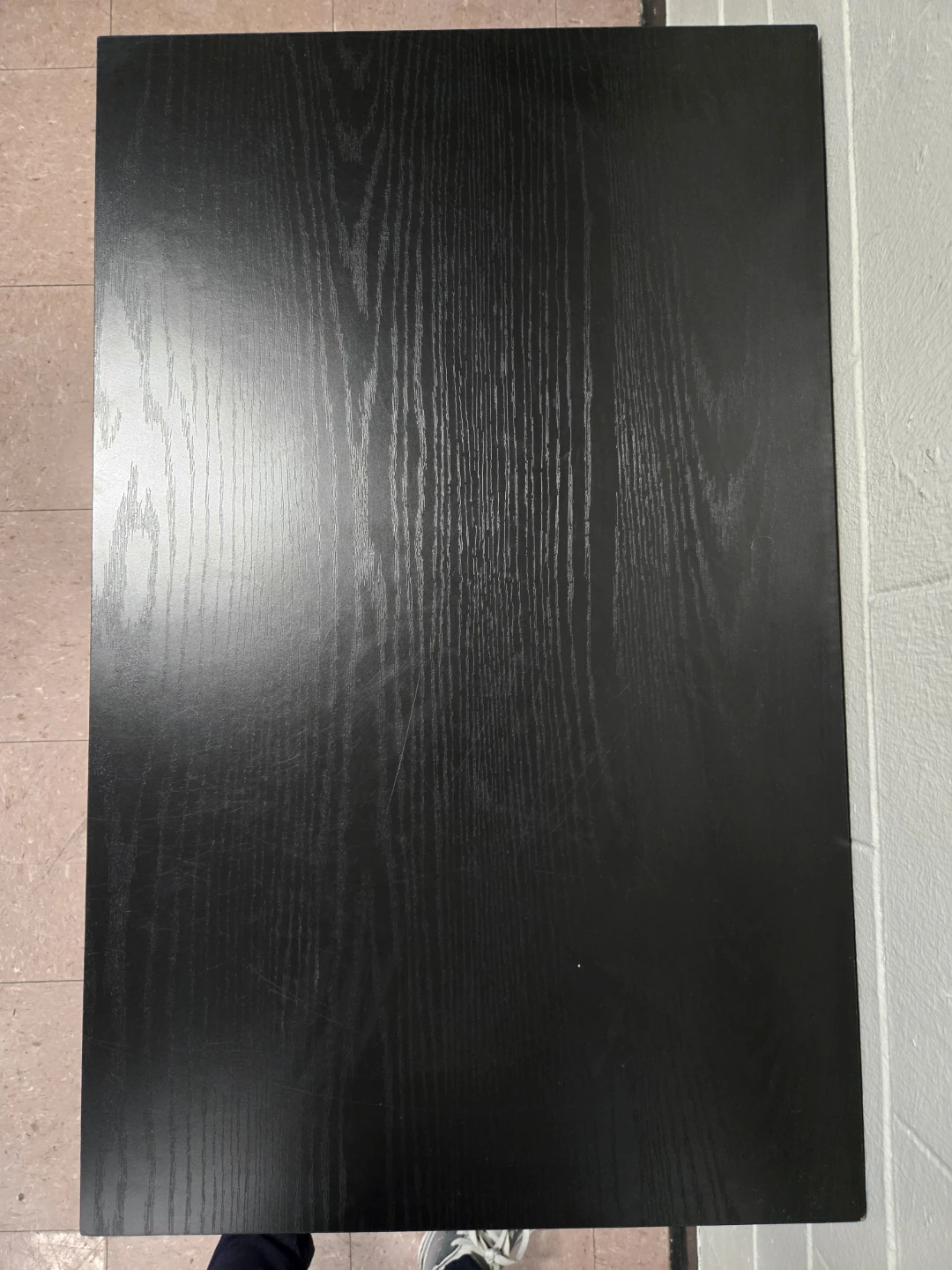 Modern Black Wood Hidden Cat Litter Box Enclosure Bench - photo 4