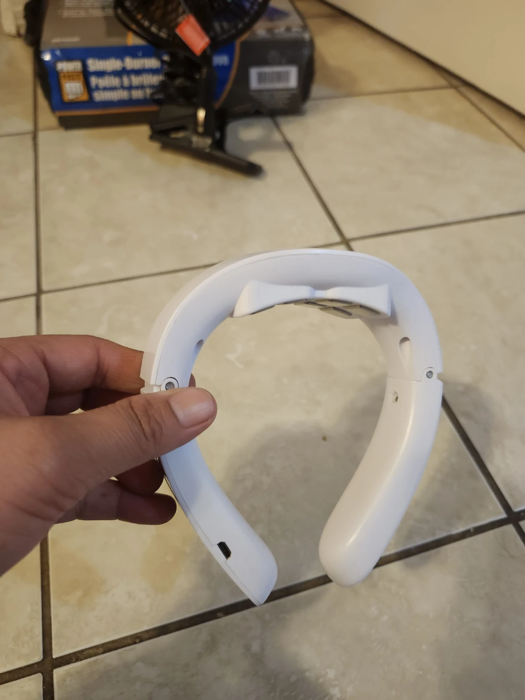 White Neck Massager