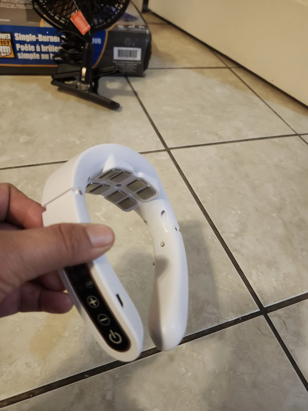 White Neck Massager - photo 2