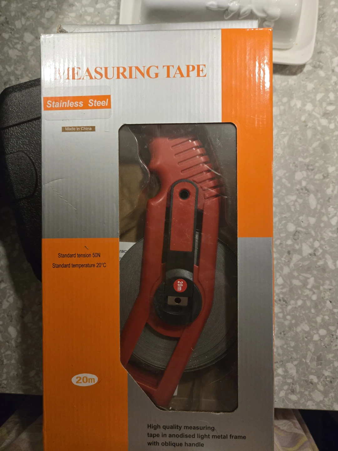 Measuring Tape - Stainless Steel 20m