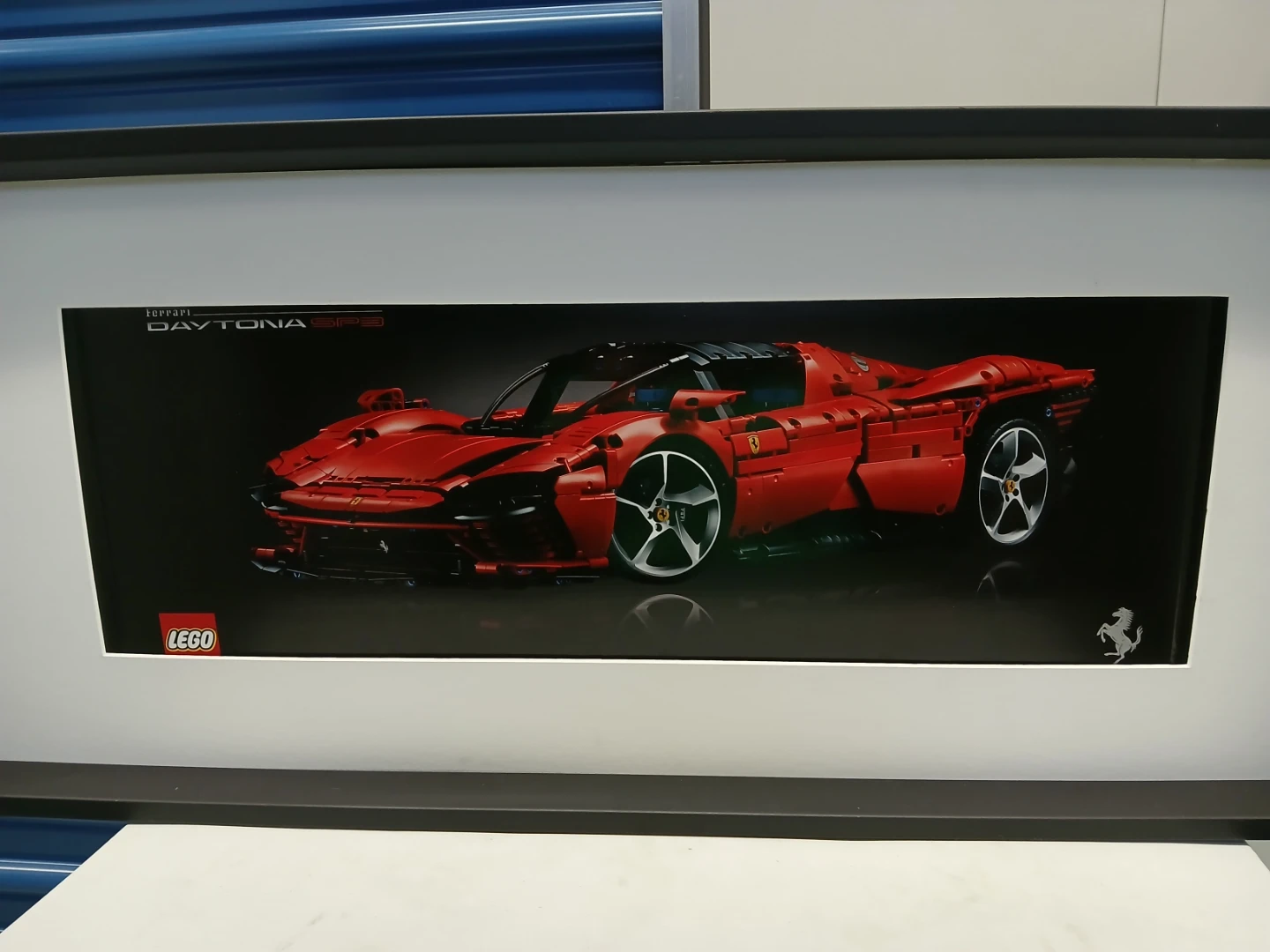 LEGO Ferrari Daytona print framed - photo 4