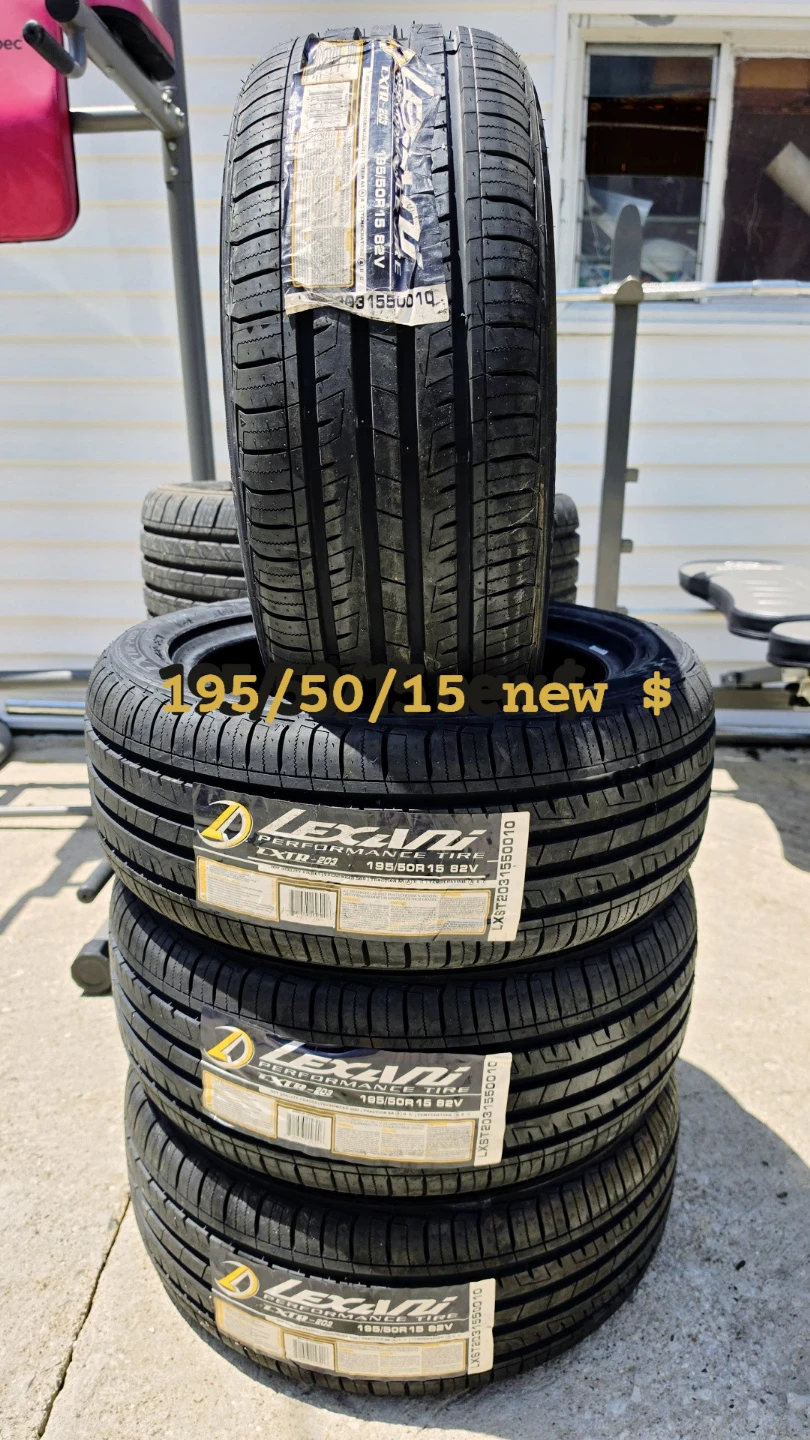 New 15 inch Lexani tires 195/50R15