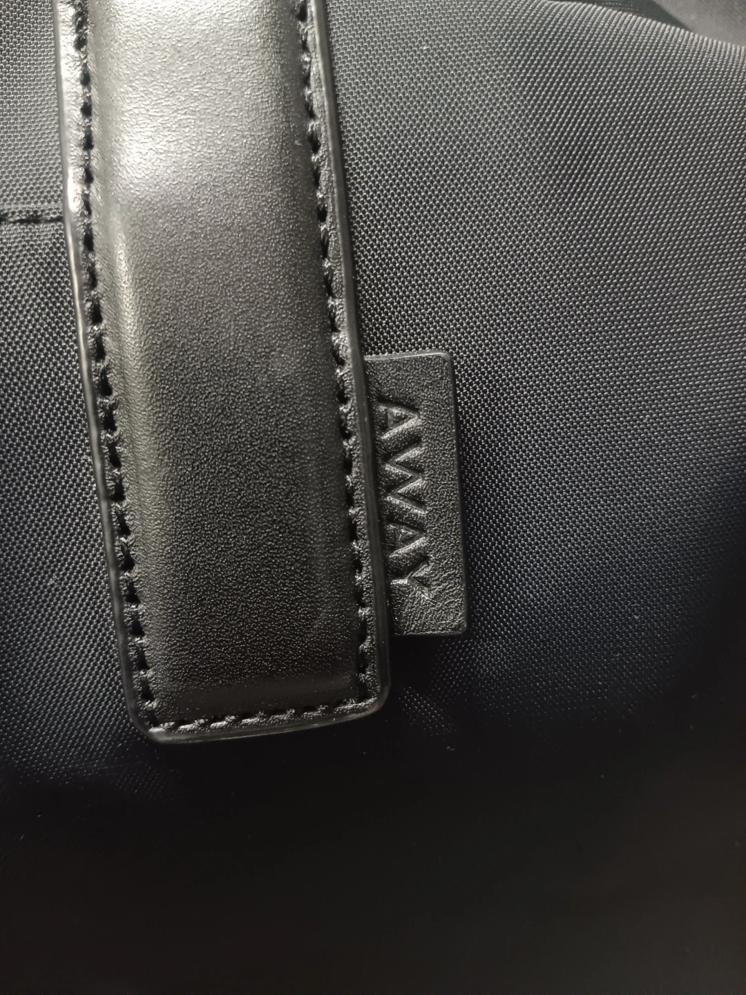 Away Black Nylon Weekender Bag