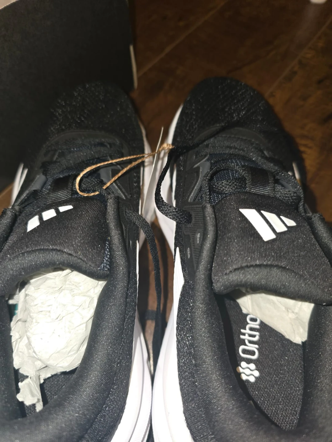 Adidas Galaxy 7 Women's Running Shoes - Black/White - Size 7 - photo 3
