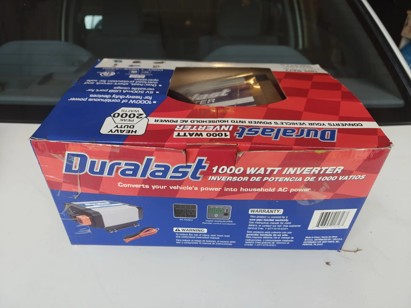 Duralast 1000W Power Inverter - photo 3