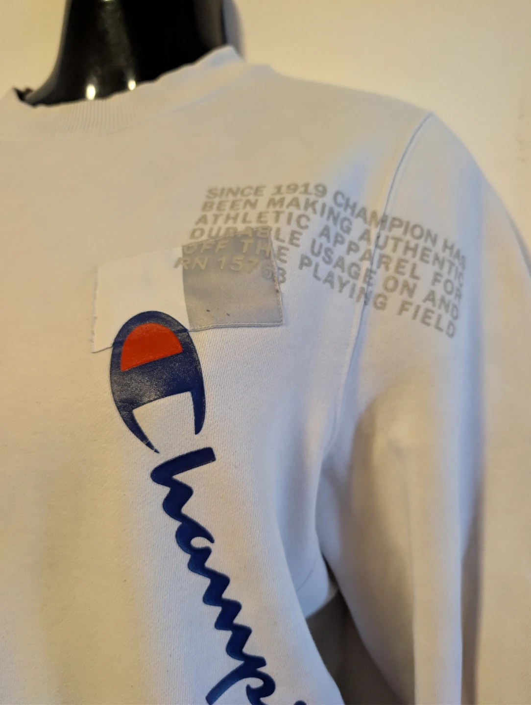 ⚽ Champion Off white Crewneck Sweatshirt - photo 2
