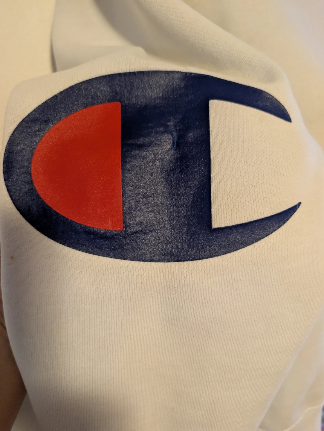 ⚽ Champion Off white Crewneck Sweatshirt - photo 3