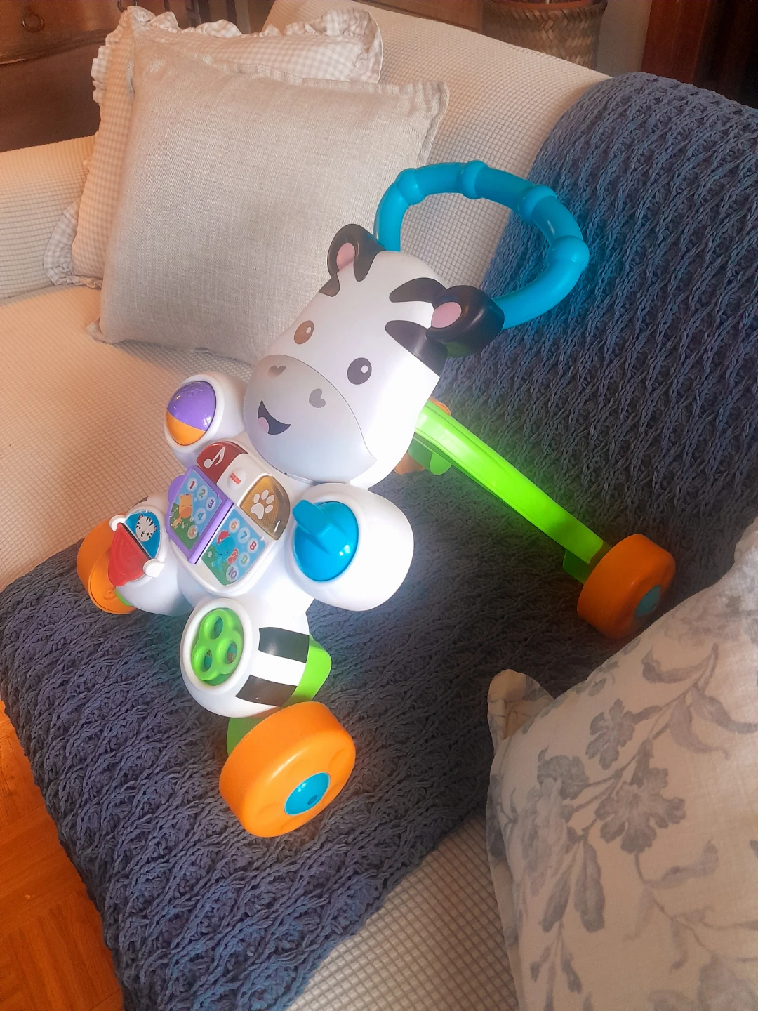 Fisher-Price Learn with Me Zebra Walker - photo 2