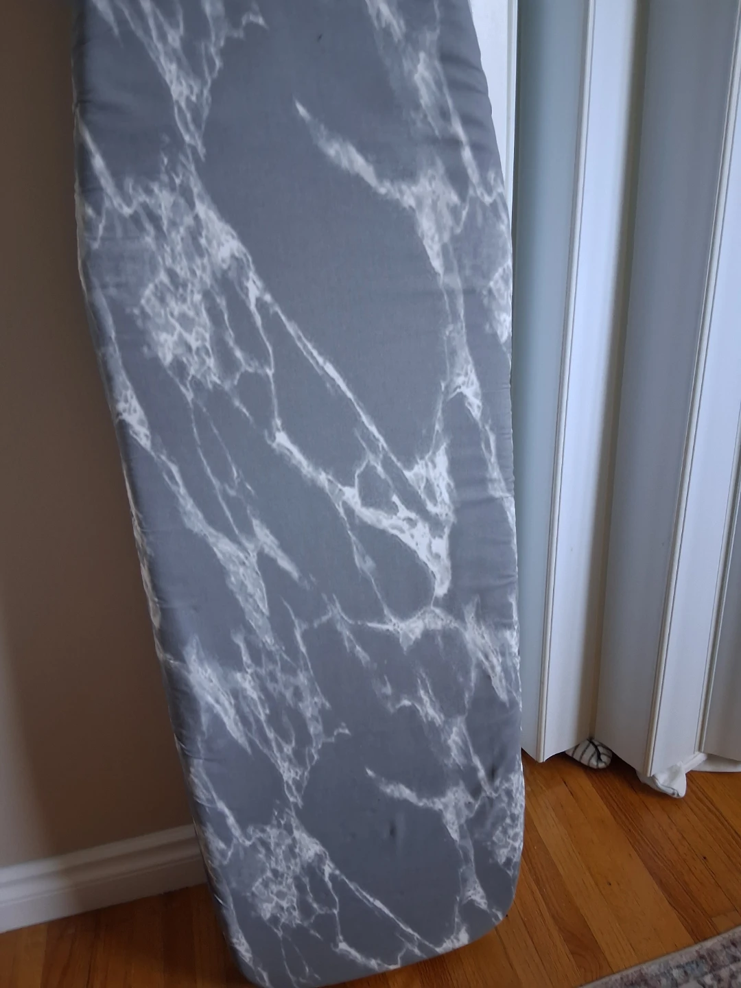 Ironing Board with Cover in Grey Marbling design - photo 2