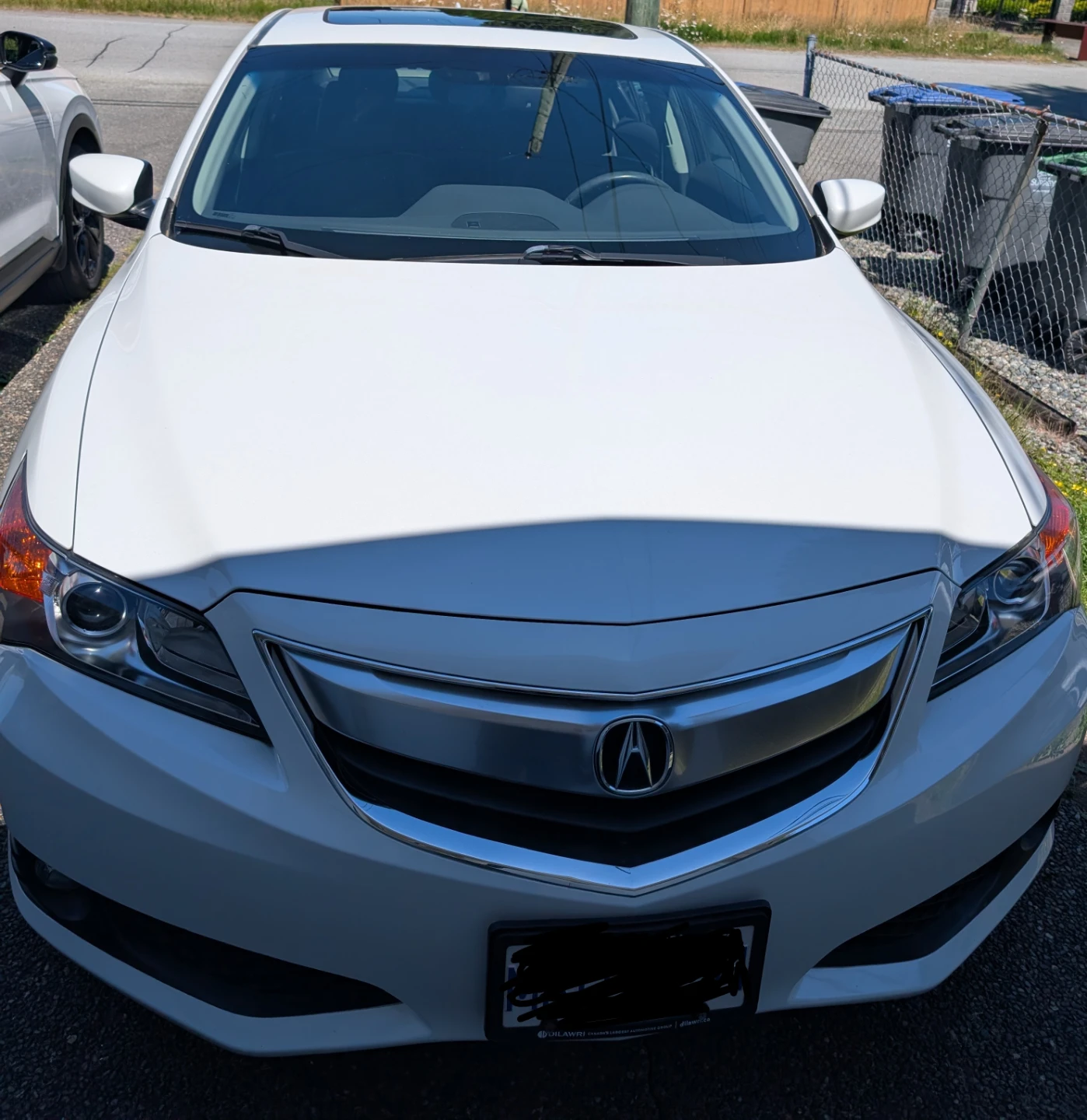 White Acura ILX Sedan Tech Package - photo 4