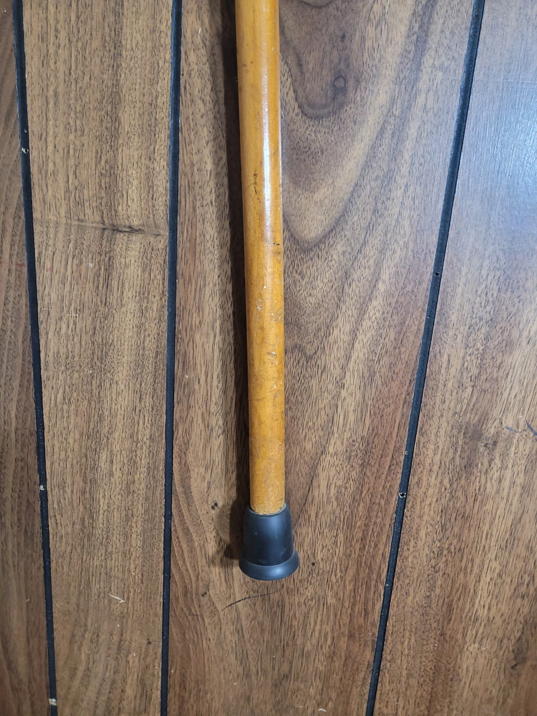 Wooden Walking Cane 34.5" Long - photo 2