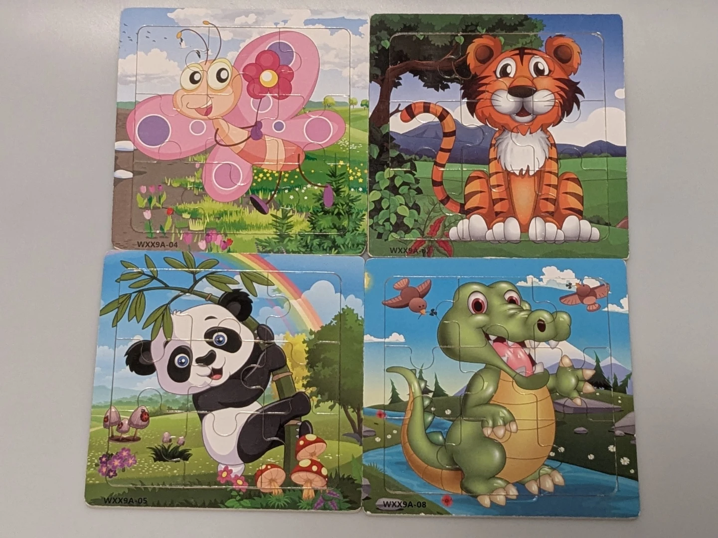 12 toddler wooden puzzles - photo 2