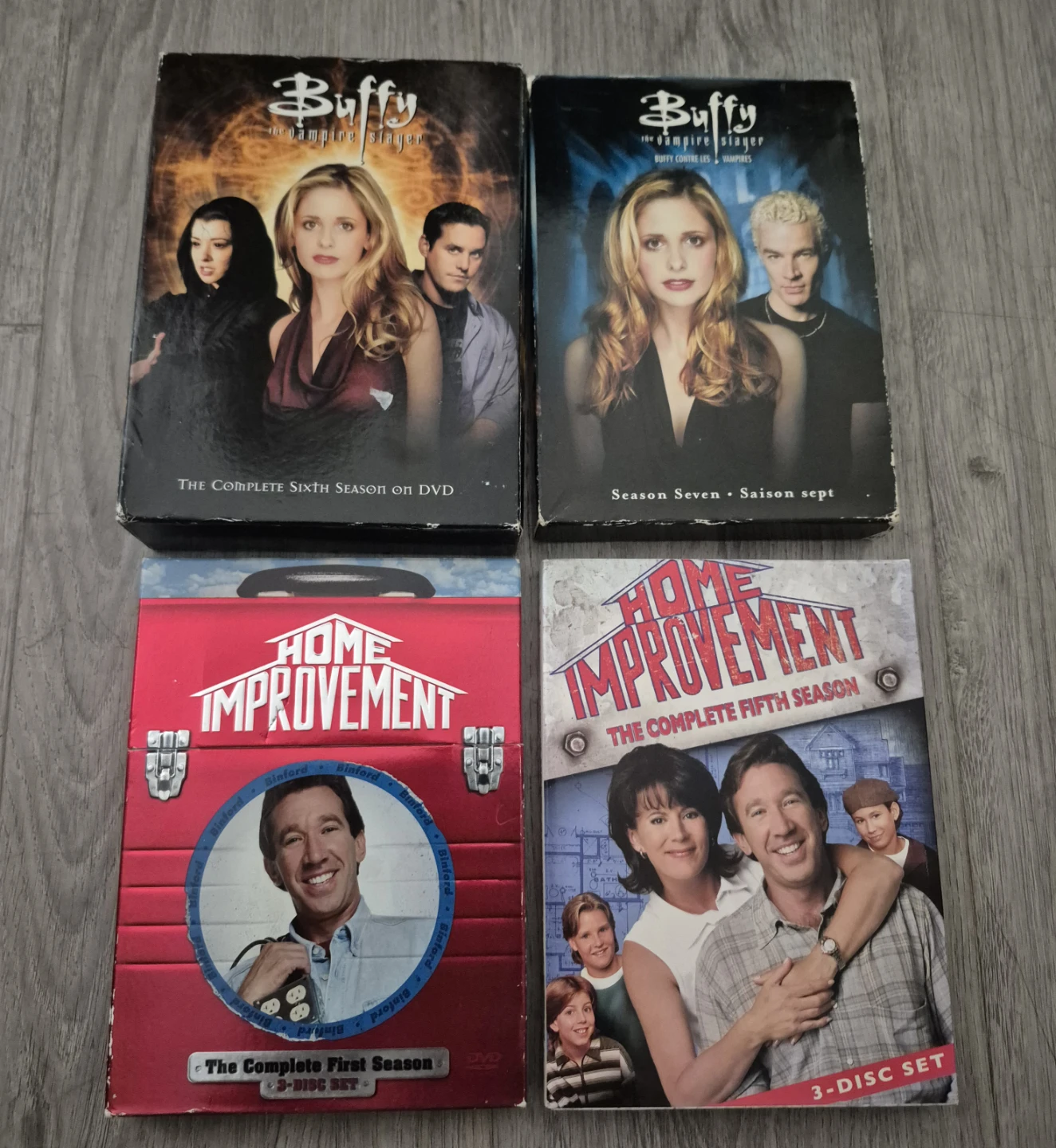 Buffy the Vampire Slayer & Home Improvement DVD Sets