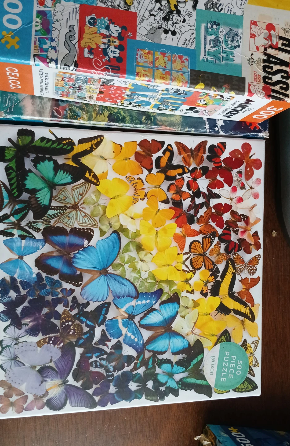 Disney and Thomas Kinkade Puzzles - photo 3