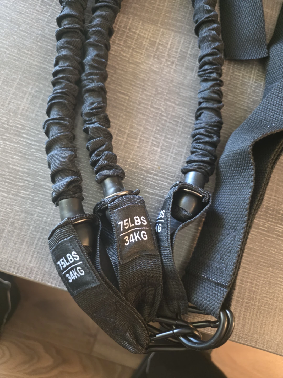 Bodyweight Resistance Training Straps - 75lbs - photo 3
