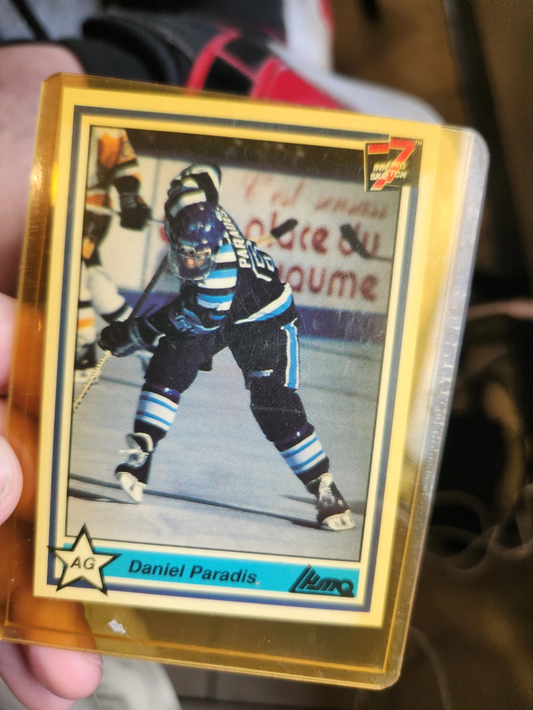 Daniel Paradis Hockey Card - Chicoutimi Saguenéens