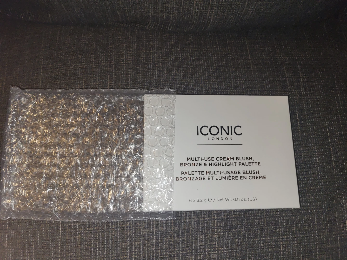 Iconic London Multi-Use Cream Blush, Bronze & Highlight Palette