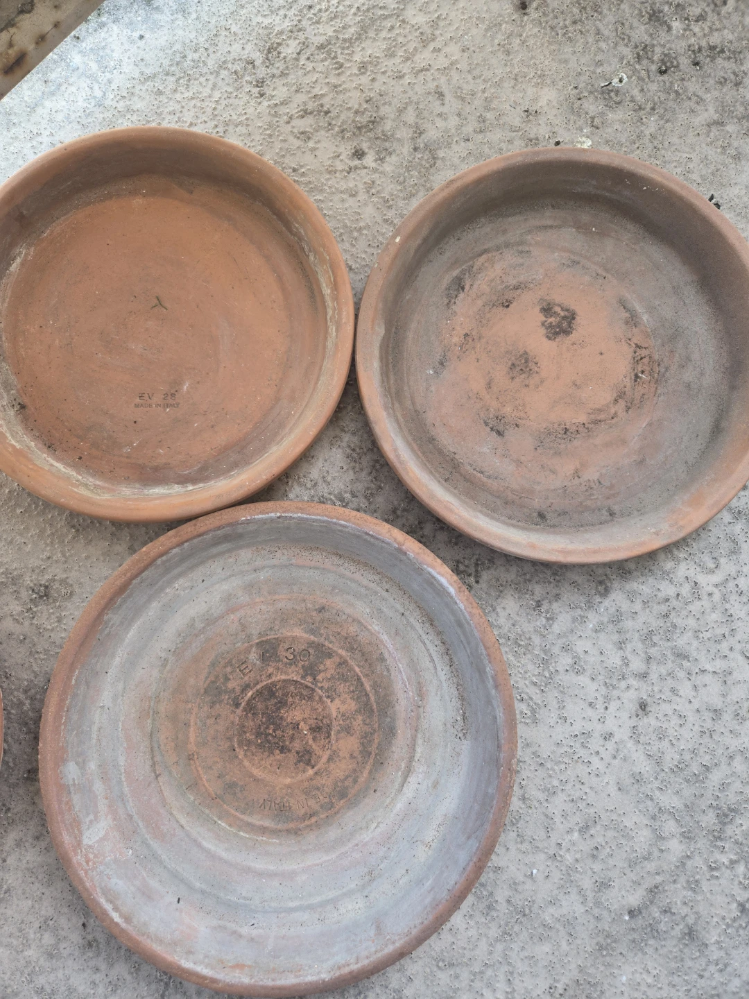 Terracotta Plant Saucers - 11" and 12" - photo 2